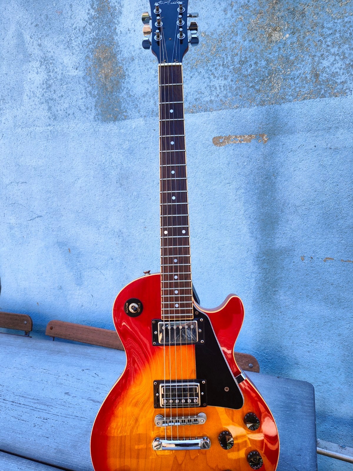 Lawsuit Les Paul Sunburst Model Elektrische Gitaar, Muziek en Instrumenten, Ophalen, Gebruikt, Solid body, Overige merken