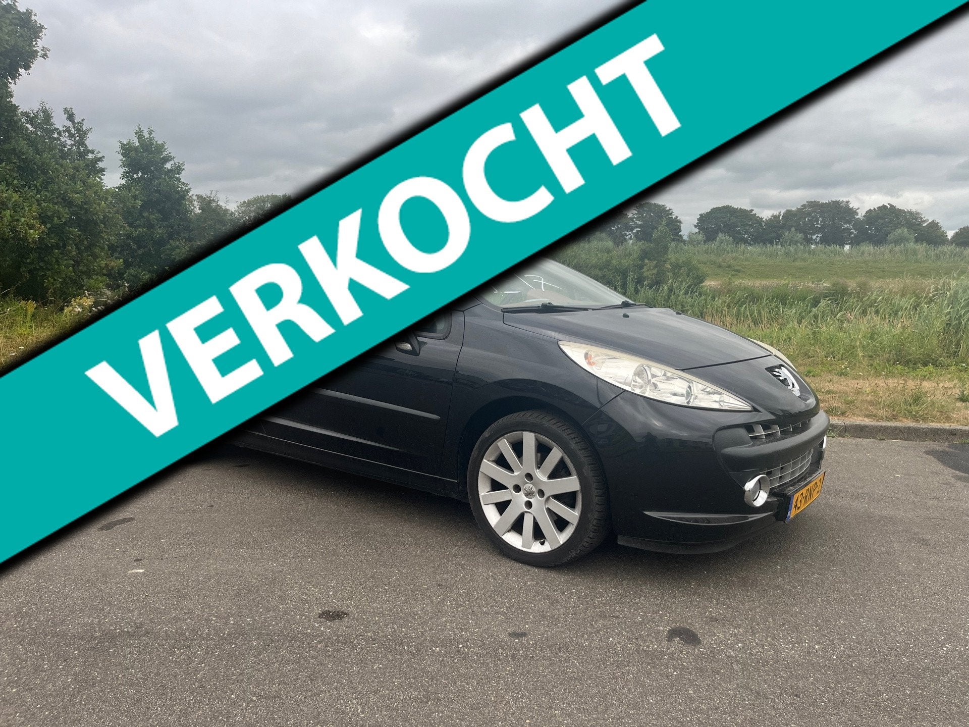 Peugeot 207 CC 1.6-16V T Sport bj 2007 101 dkm, Auto's, Voorwielaandrijving, Gebruikt, 4 cilinders, 4 stoelen
