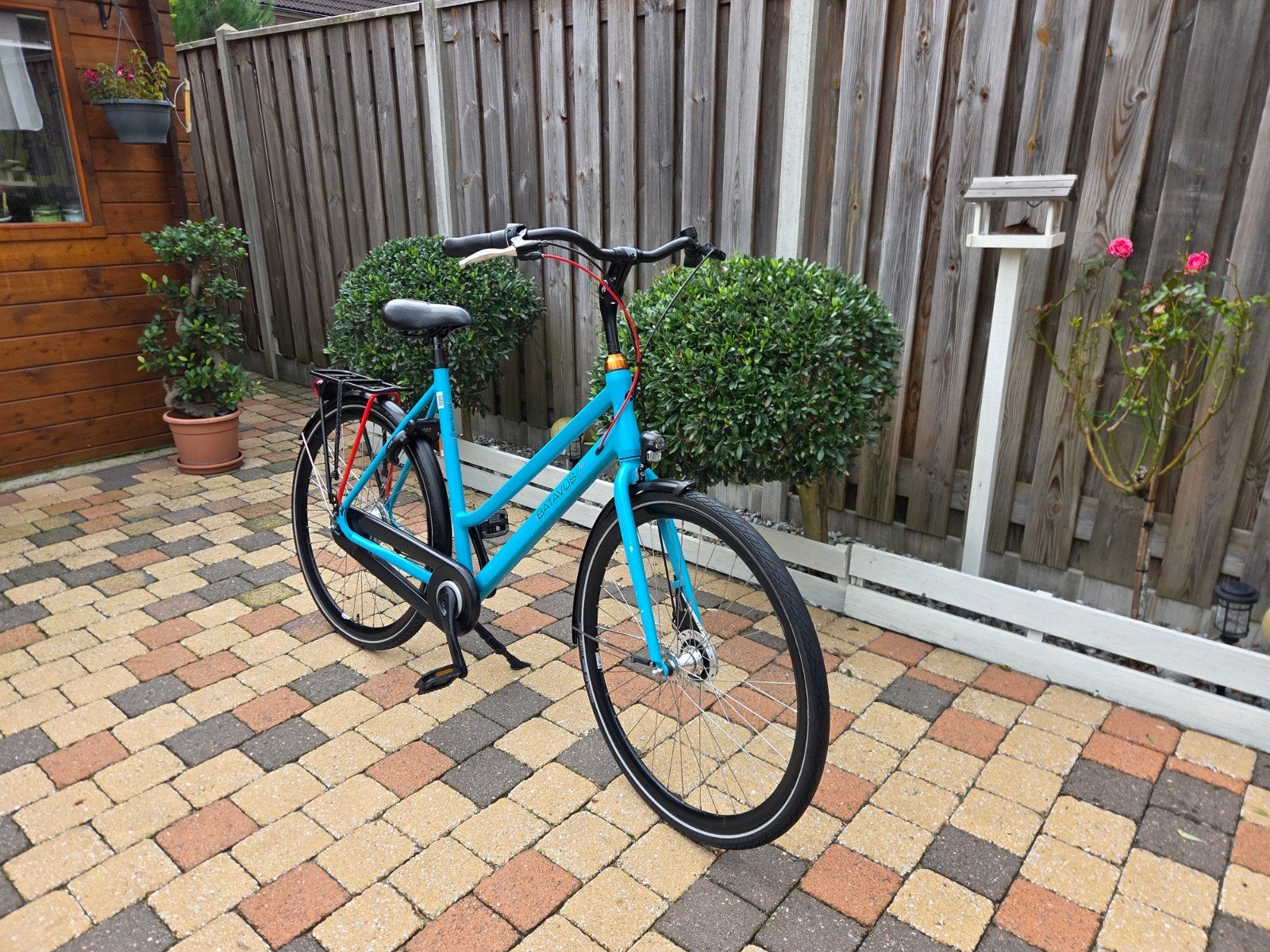 Batavus Dinsdag Damesfiets 57cm, Ophalen, Gebruikt, Versnellingen, Batavus