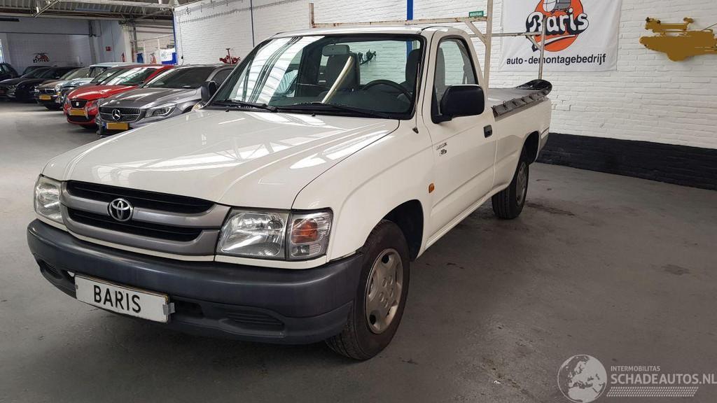Toyota Hilux 2.5 D4-D 90 16V PICK-UP DSL 2.494CC 65KW 88PK N, Wit, Toyota, 2494 cc, Overige carrosserieën