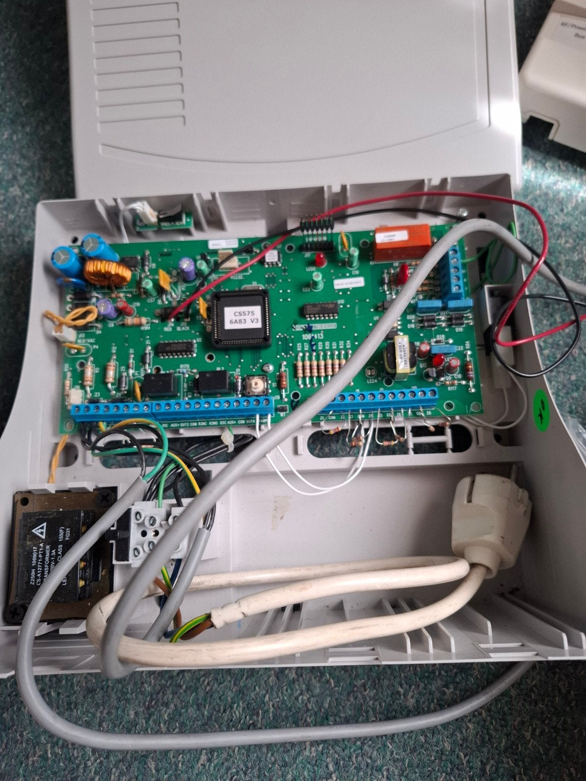Aritech Alarm CS 575 Compleet Systeem met Accessoires, Doe-het-zelf en Verbouw, Draadloos, Gebruikt, Ophalen of Verzenden, Compleet systeem