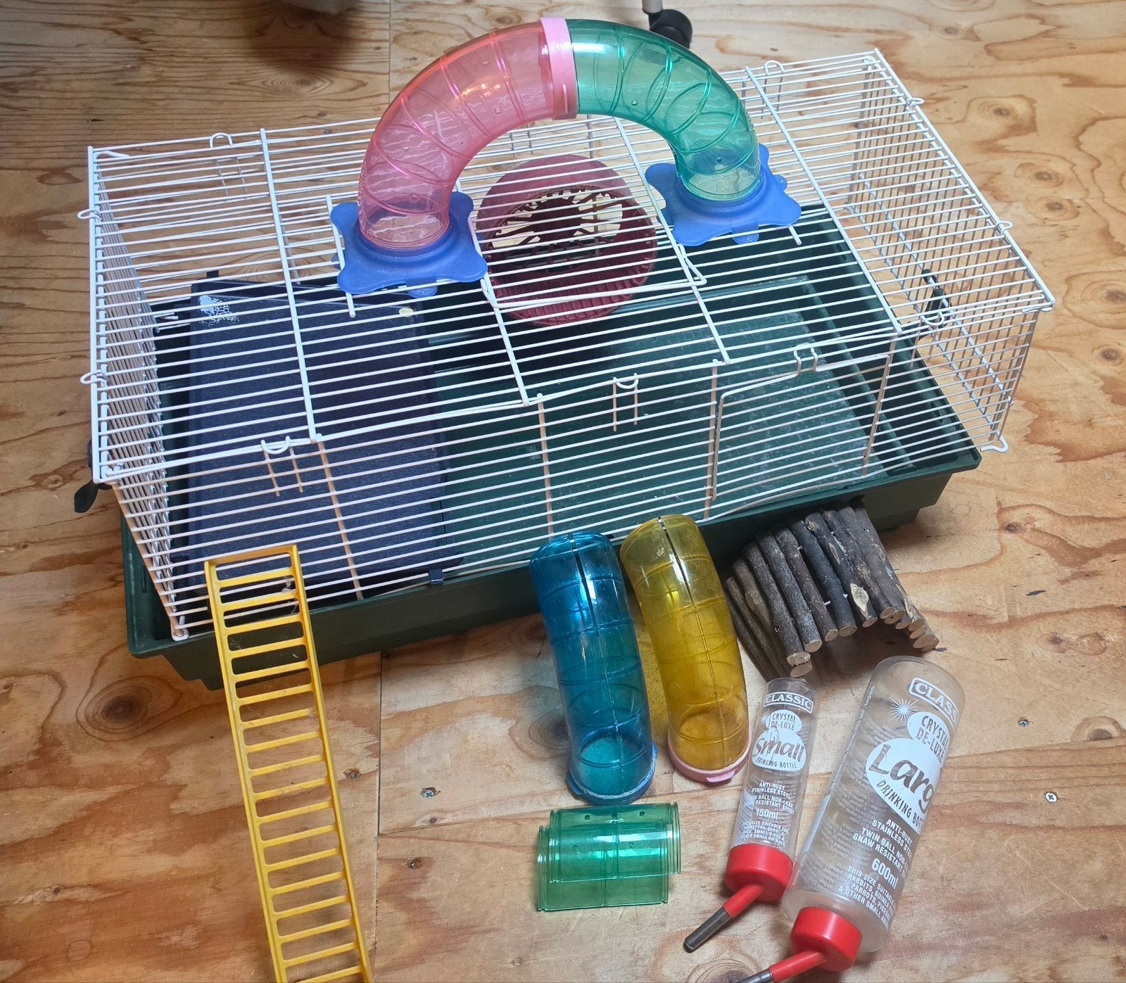 Ruime kooi voor hamster, Minder dan 75 cm, Ophalen, Minder dan 60 cm, Hok