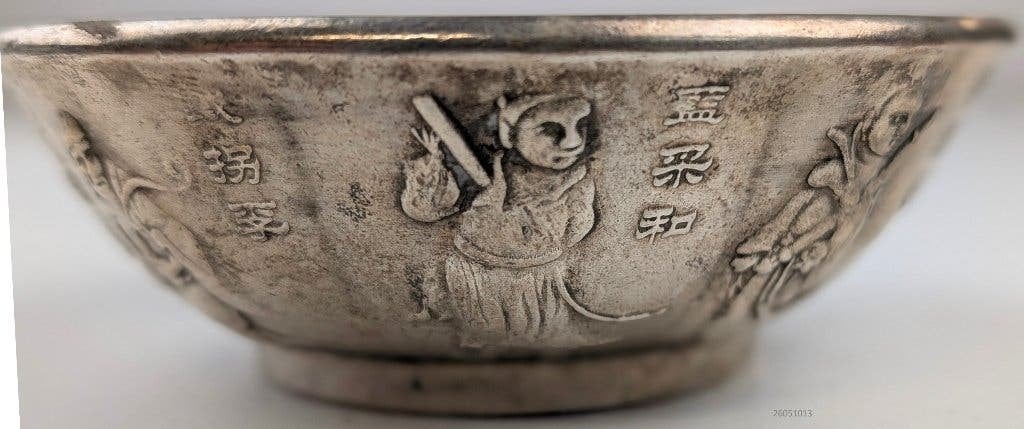 offerbakje zilverbrons, Antiek en Kunst, Ophalen, Gemerkt