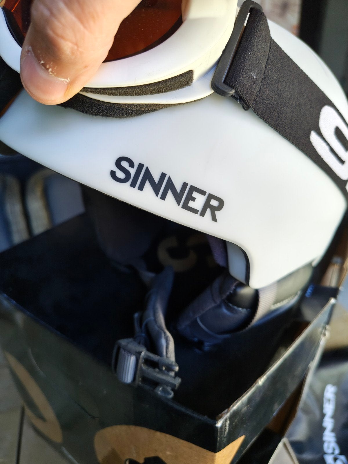 sinner skihelm M als nieuw, Sport en Fitness, Skiën en Langlaufen, Overige merken, Overige typen, Ophalen of Verzenden, Zo goed als nieuw