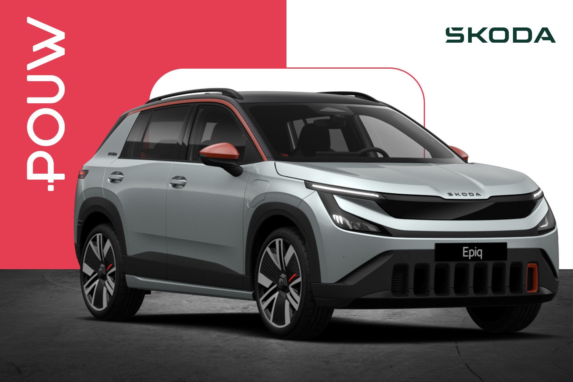 Skoda Epiq First Edition 211pk 56 kWh | LMV 20'' | Afneembar, Auto's, Skoda, 12 maanden, Overige modellen, 56 kWh, Nieuw