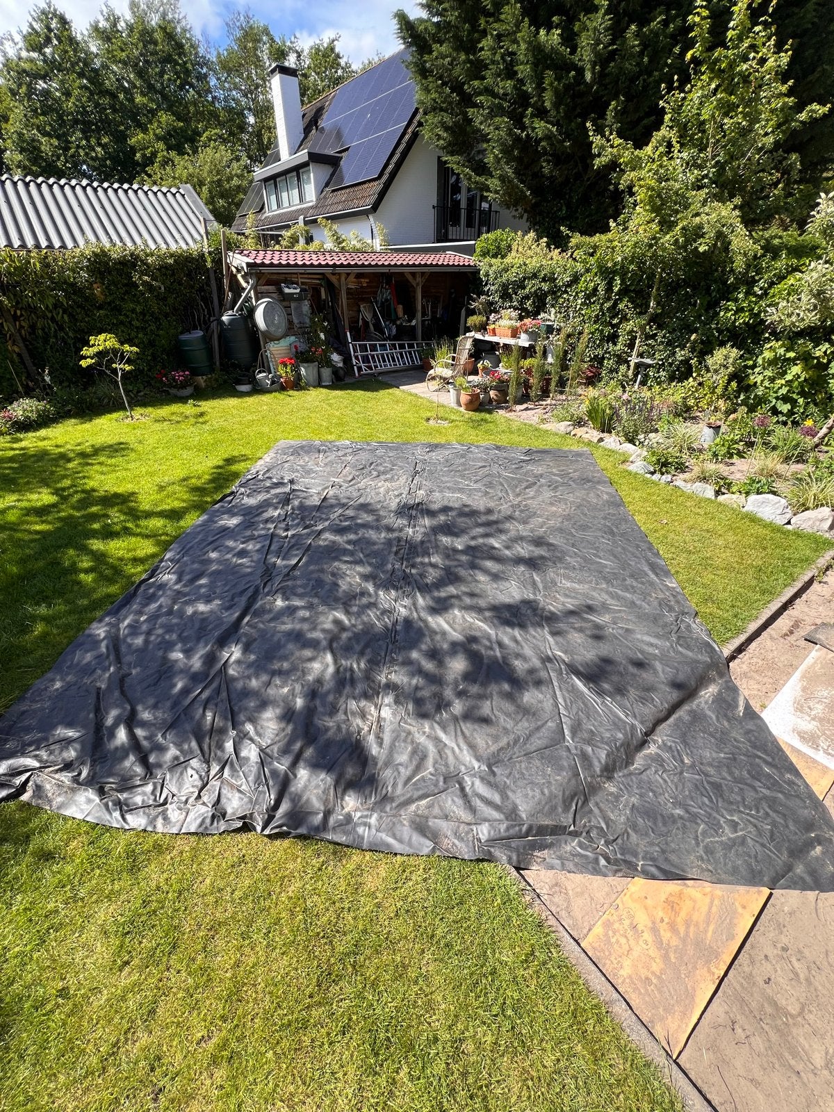 Vijverfolie PVC - Duurzaam en Waterdicht, Tuin en Terras, Vijvers, Ophalen, Gebruikt