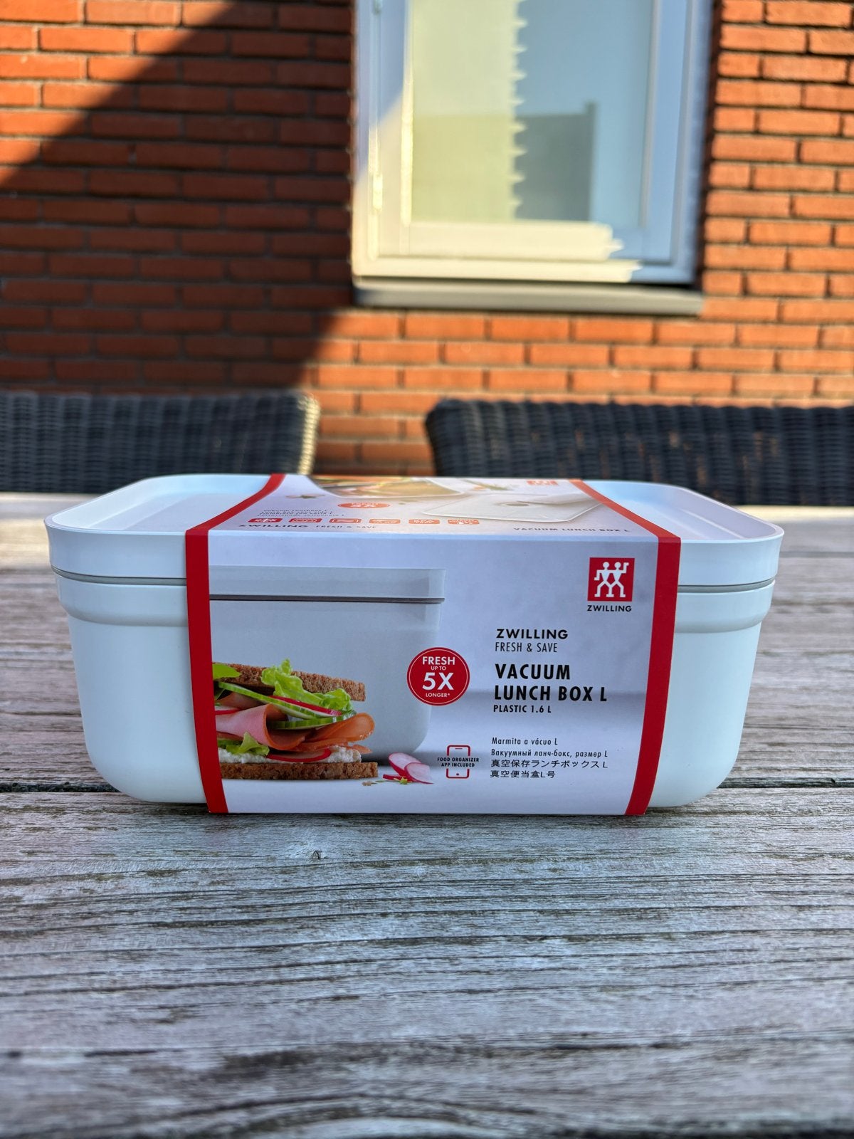 Nieuwe Zwilling Fresh & Save Vacuüm Lunchbox L - 1.6L, Kunststof, Nieuw, Ophalen of Verzenden, Overige merken