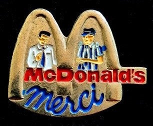 Mc. Donalds Mercy pin, Verzenden, Nieuw, Merk, Speldje of Pin