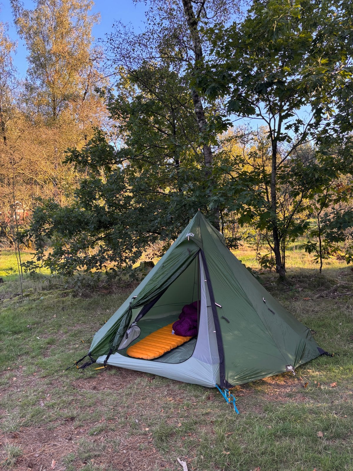 Bach Equipment WickiUp 3 Tent - Lichtgewicht, Ophalen of Verzenden, Zo goed als nieuw, Tot en met 3