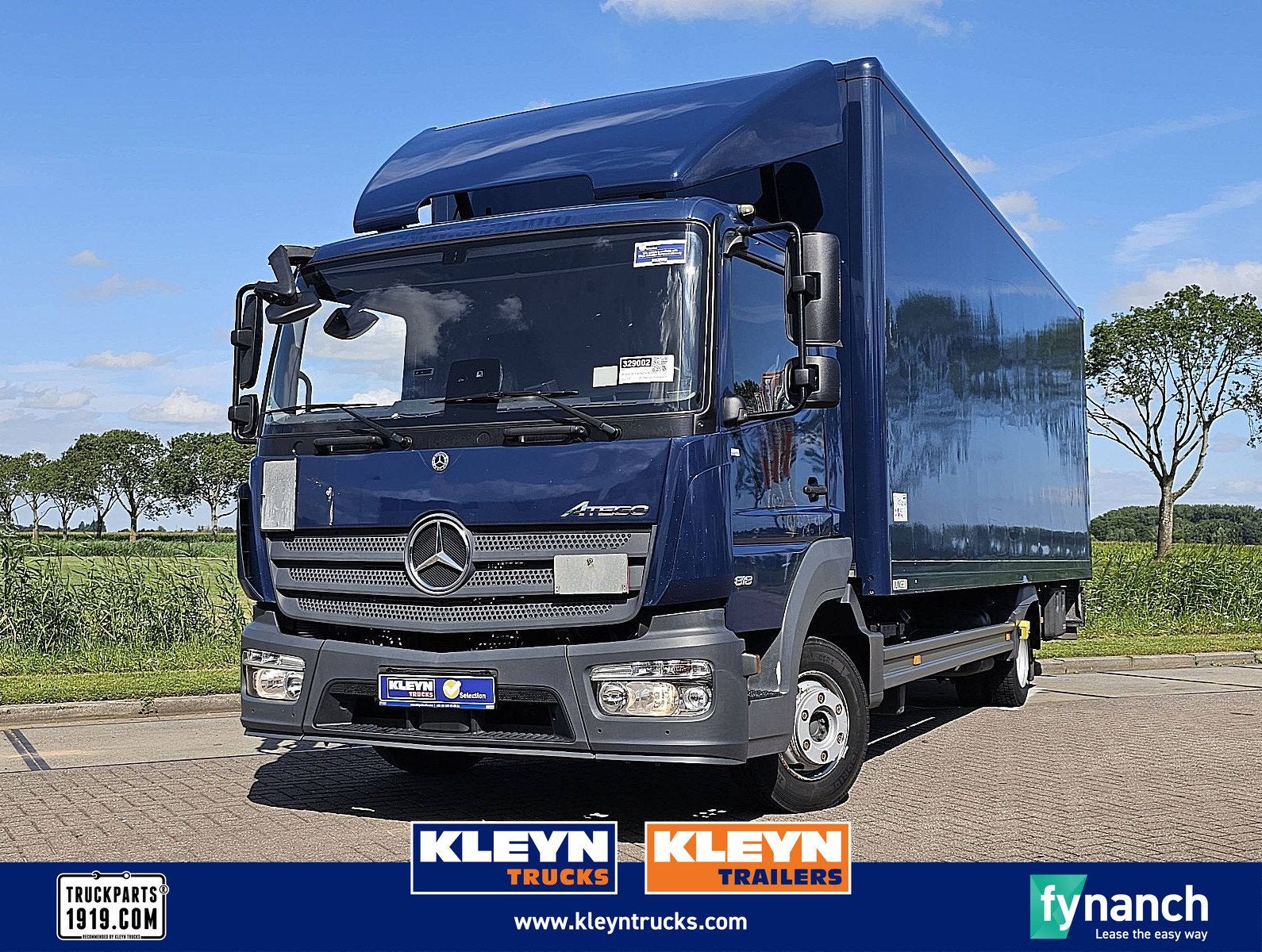 MERCEDES-BENZ ATEGO 818, Auto's, Vrachtwagens, Bedrijf, Te koop, ABS, Achteruitrijcamera, Airconditioning, Centrale vergrendeling