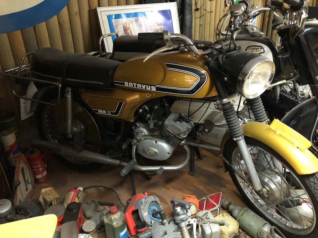 Batavus MK2 1974, Fietsen en Brommers, Brommers | Oldtimers, Ophalen, Maximaal 45 km/u, Batavus, 49 cc