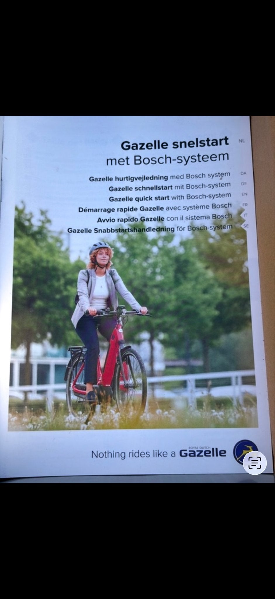 Gazelle elektrische fiets met Bosch-systeem, z.g.a.n., Ophalen, Zo goed als nieuw, Gazelle