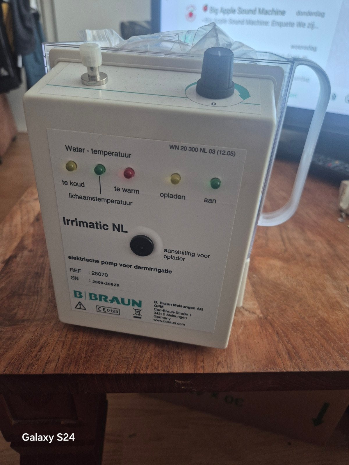 Braun irrimatic NL darmspoeling, Ophalen of Verzenden