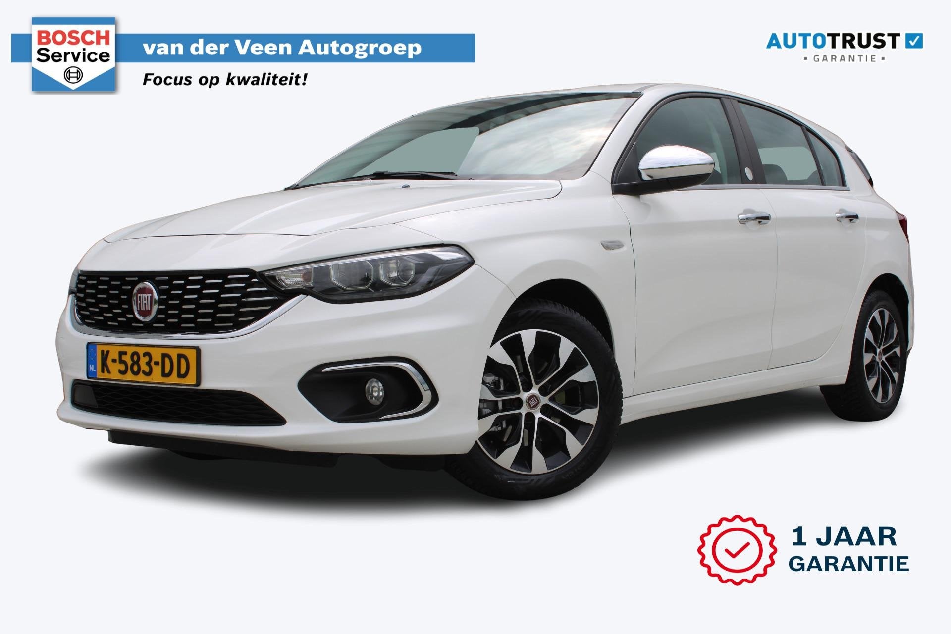 Fiat Tipo 1.4 Mirror | Incl. 12 maanden garantie | Cruise co, Auto's, Voorwielaandrijving, Stof, Gebruikt, Euro 6