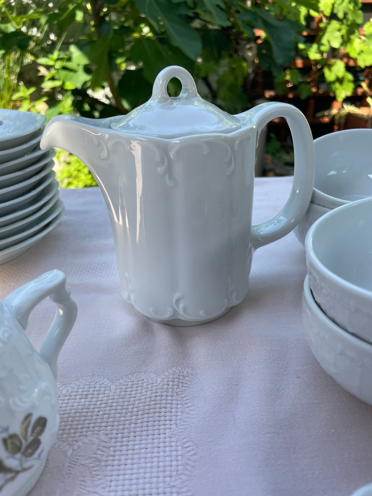 Rostenthal Classic wit porseleinen mini koffiekan, Ophalen of Verzenden