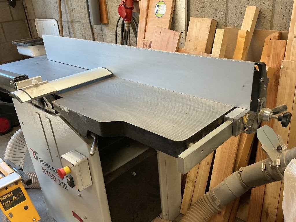 ROBLAND NXSD 310 vlak en vandiktebank 400volt, Ophalen, Zo goed als nieuw, Beitel, Overige merken