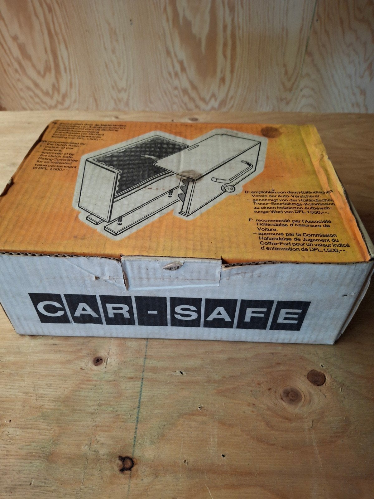 Nieuwe Autosafe Kluis - 30x22x10 cm, Ophalen of Verzenden, Nieuw