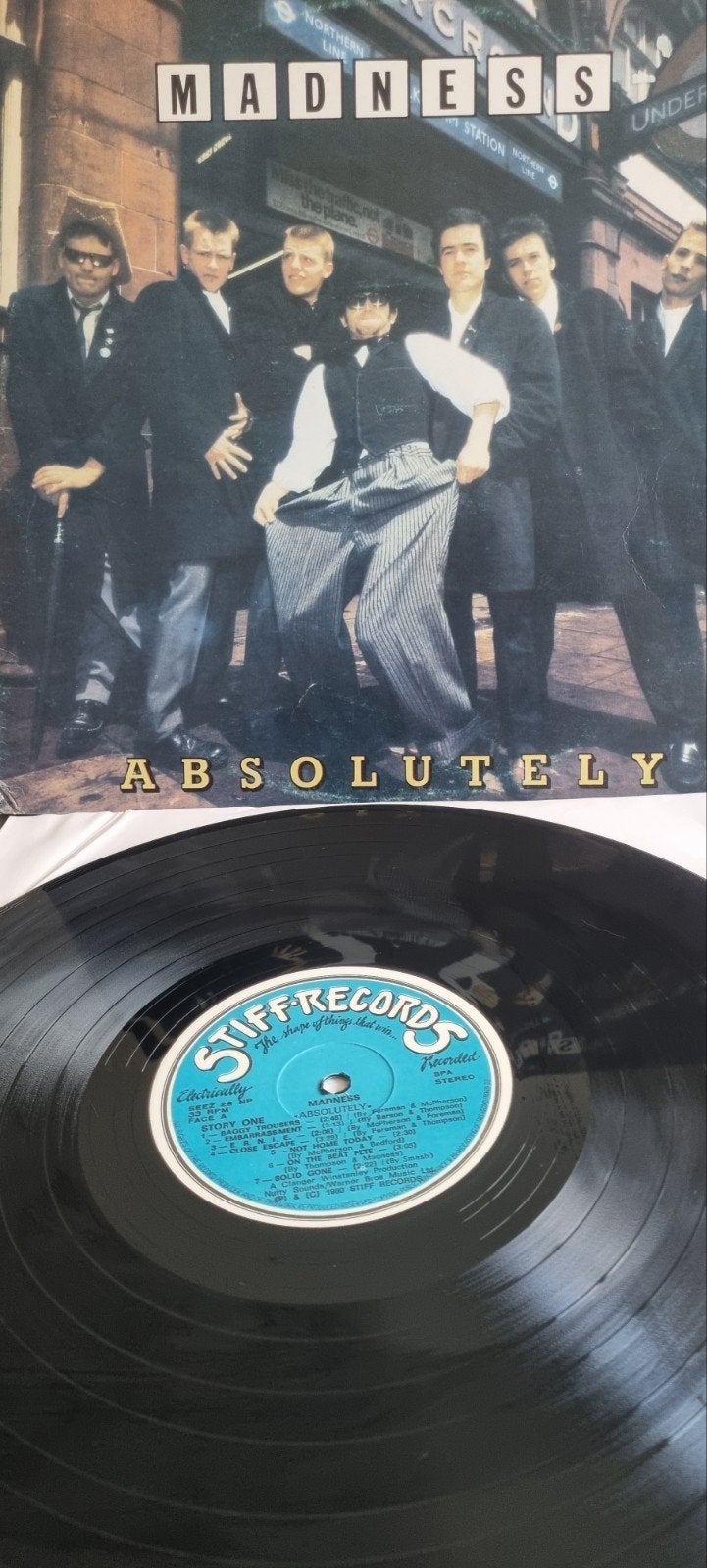 Madness - Absolutely LP (1980) - Pop/Ska Klassieker, LP, Gebruikt, Pop, Originele persing