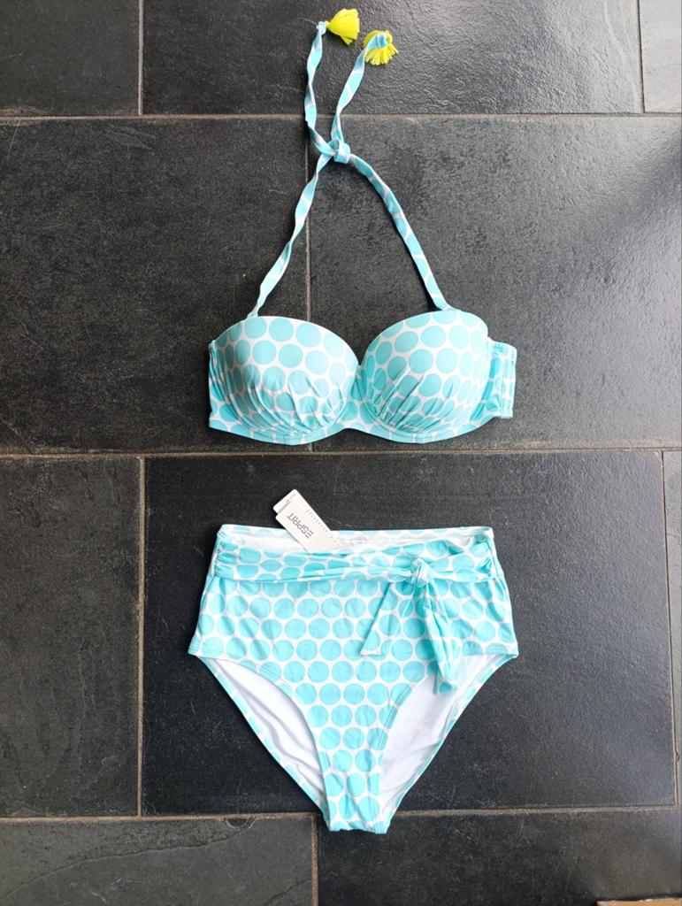 Push up bikini Esprit, Wit, Nieuw, Ophalen of Verzenden, Bikini