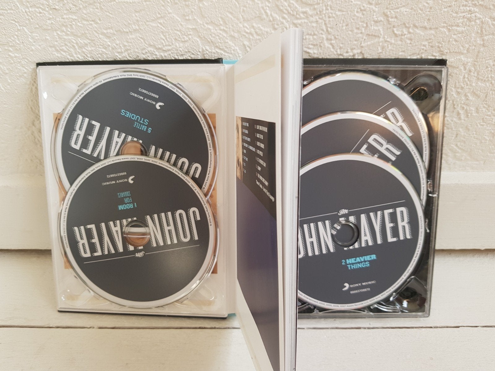 John Mayer verzamelalbum 5 cd's, Ophalen of Verzenden, Zo goed als nieuw, Poprock