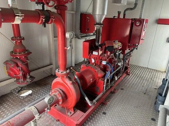 John Deere 4045 DF 120 Fire Pump Diesel Waterpompset Sprinkl, Ophalen of Verzenden