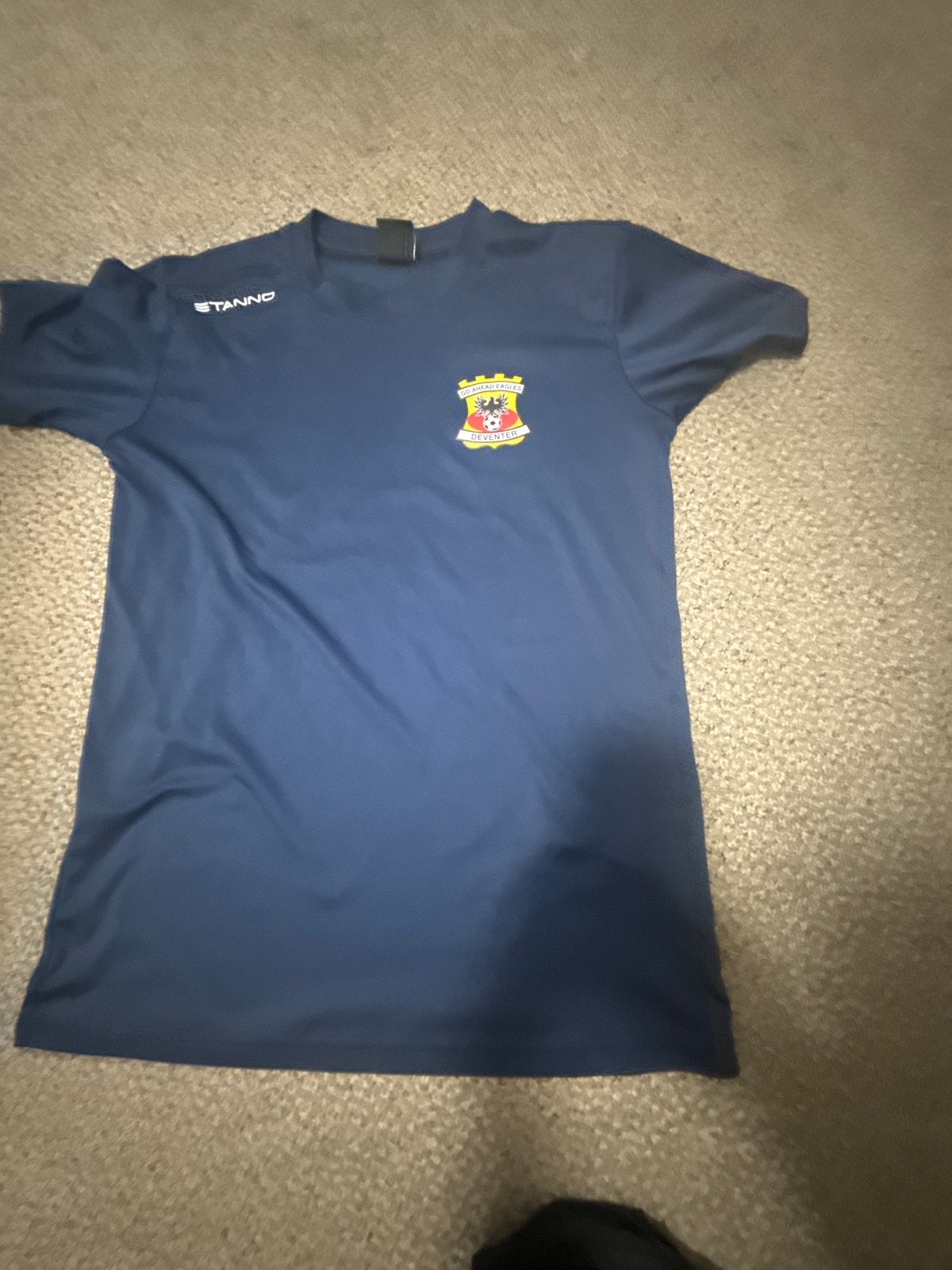 Stanno Go Ahead Eagles Voetbalshirt Maat 164, Blauw, Ophalen of Verzenden, Voetbal, Gedragen