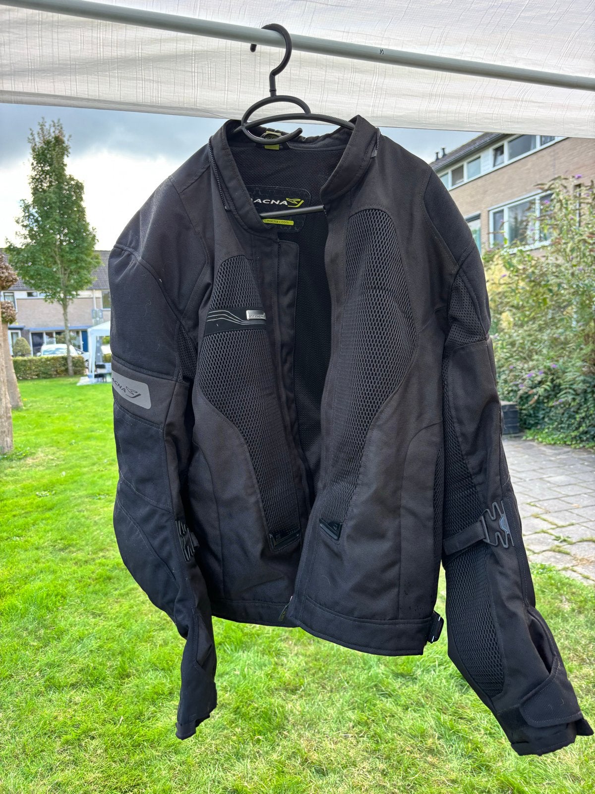 Macna motorjas textiel 3XL, Motoren, Ophalen, Tweedehands, Dames, Jas | textiel