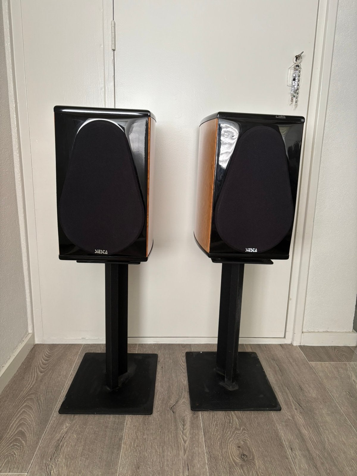 Siesta Lab Virtuoso Luidsprekers + Standaards, Ophalen of Verzenden, Zo goed als nieuw, 60 tot 120 watt, Overige merken
