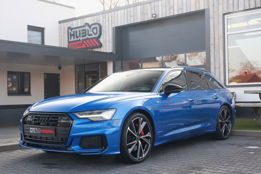 Audi A6 Avant 55 TFSI e S-Line Quattro RS-Stoelen, Pano, B&O, Auto's, Audi, Automaat, Dealer onderhouden, Gebruikt, Zwart
