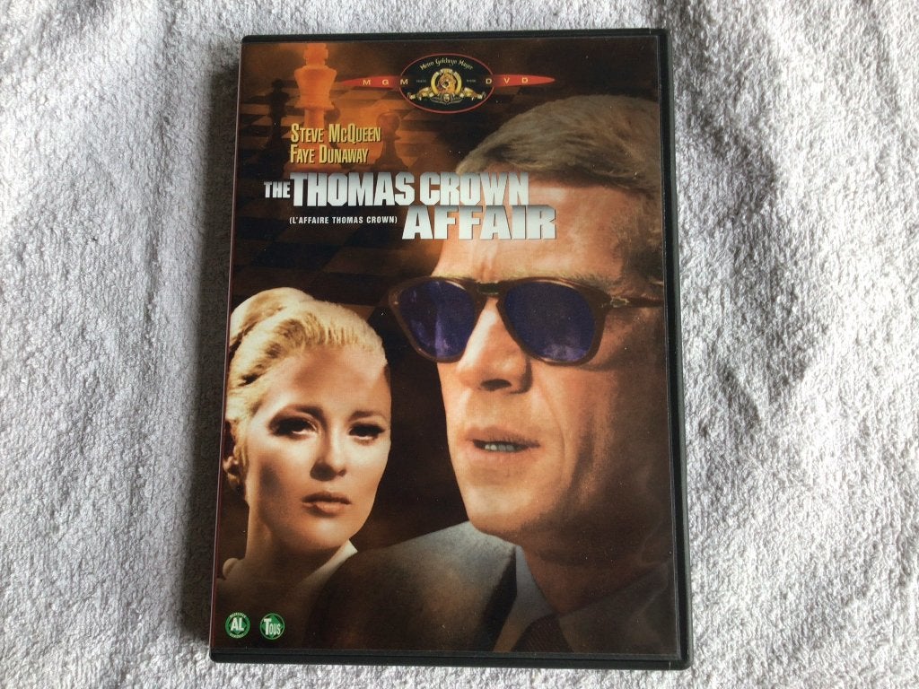 DVD The Thomas Crown Affair (Steve McQueen en Faye Dunaway), 1960 tot 1980, Alle leeftijden, Nederlands, Ophalen of Verzenden