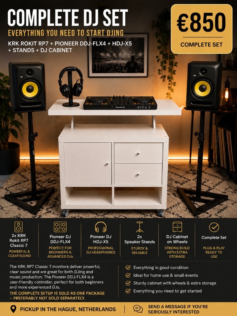 Complete DJ Set, Ophalen, Zo goed als nieuw