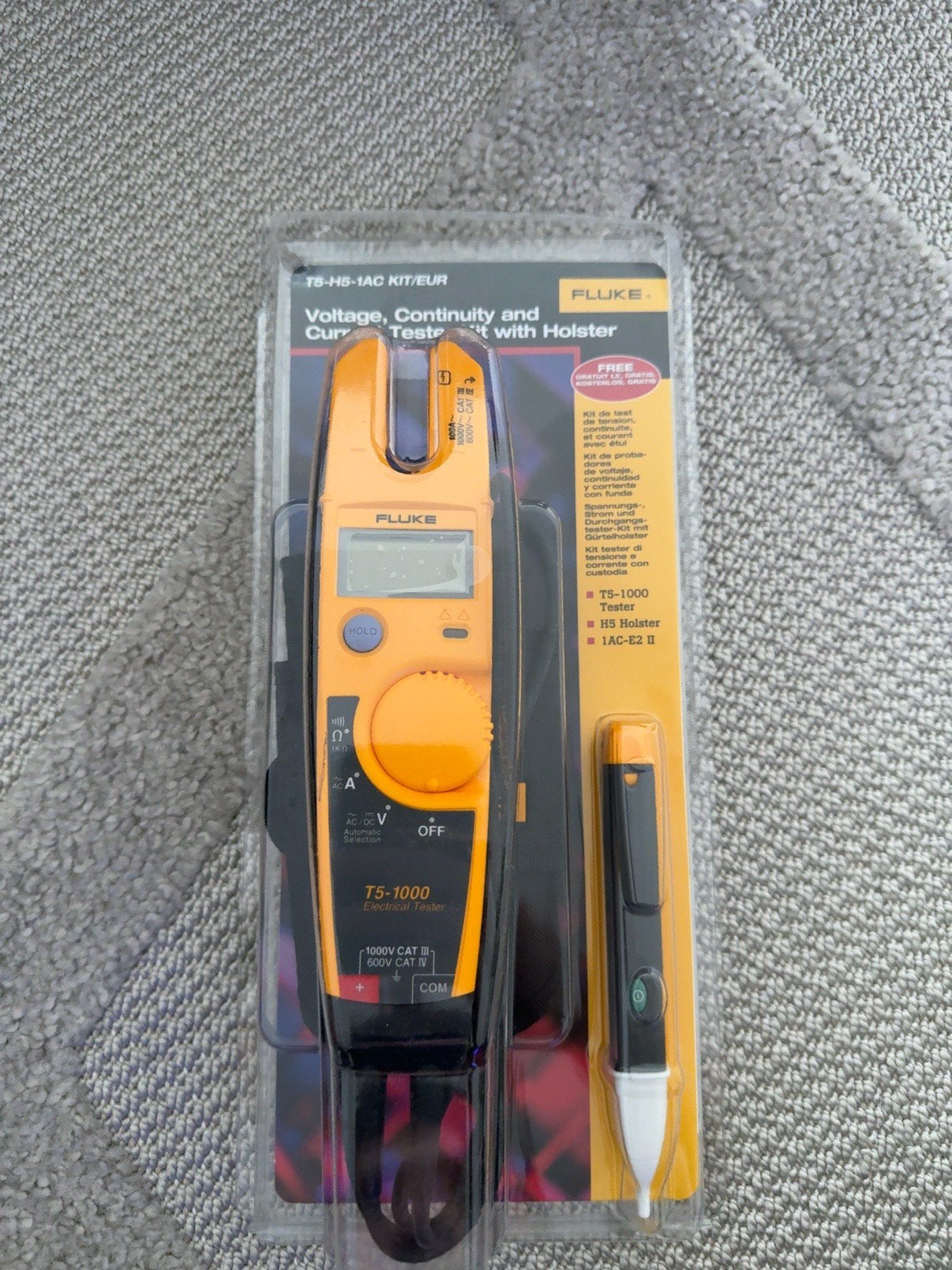 Fluke T5-1000 Electrical Tester Kit | NIEUW IN VERPAKKING, Ophalen of Verzenden, Nieuw, Elektriciteit