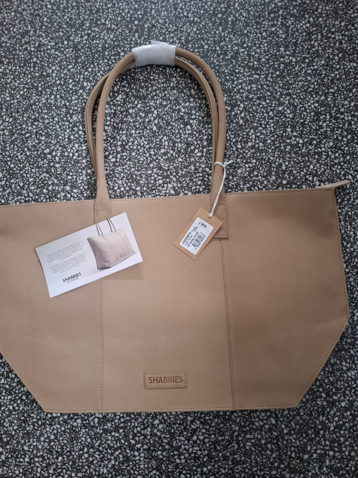 shabbies tas, Ophalen of Verzenden, Nieuw, Bruin, Shopper
