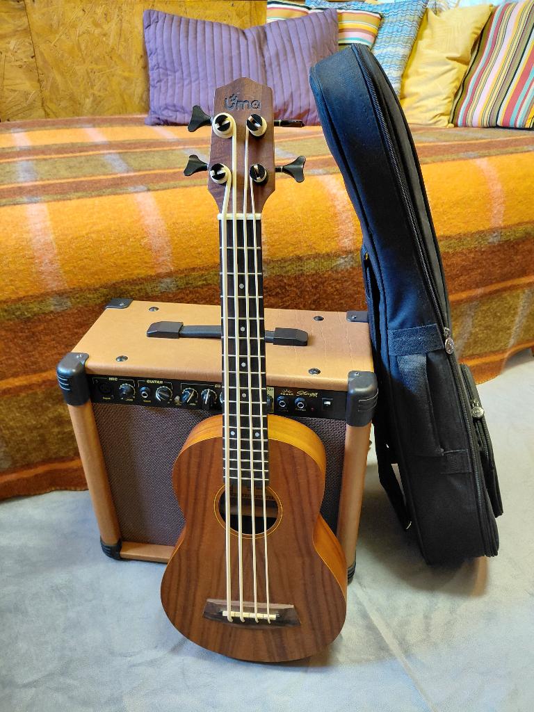 ukelele basgitaar, Muziek en Instrumenten, Snaarinstrumenten | Gitaren | Bas, Ophalen, Nieuw, Semi-akoestisch
