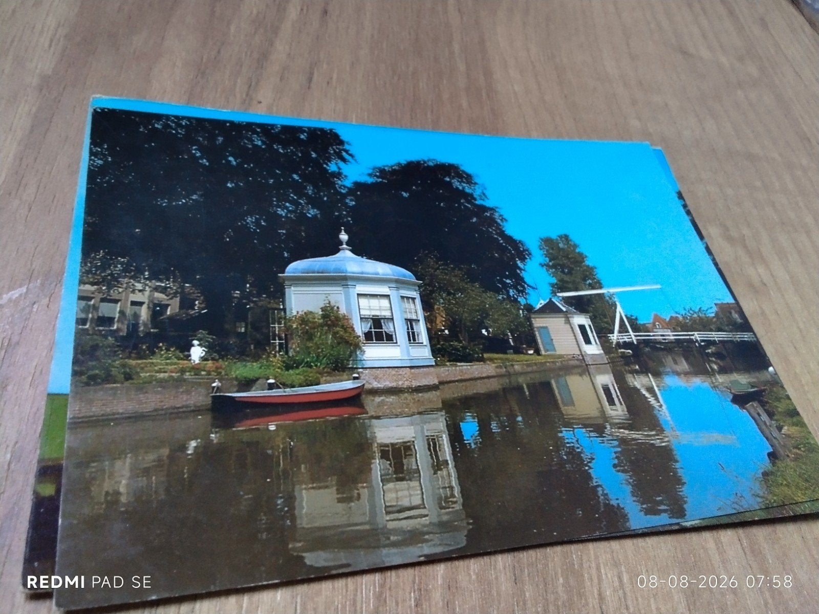 Oude ansichtkaart Edam, Theekoepels - Jos. E. Arnhem Holland, Ophalen of Verzenden, 1960 tot 1980, Gelopen, Noord-Holland