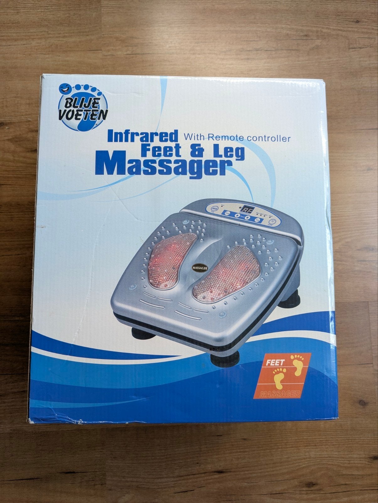 Infrarood Voet- en Beenmassageapparaat met Afstandsbediening, Ophalen, Zo goed als nieuw, Apparaat