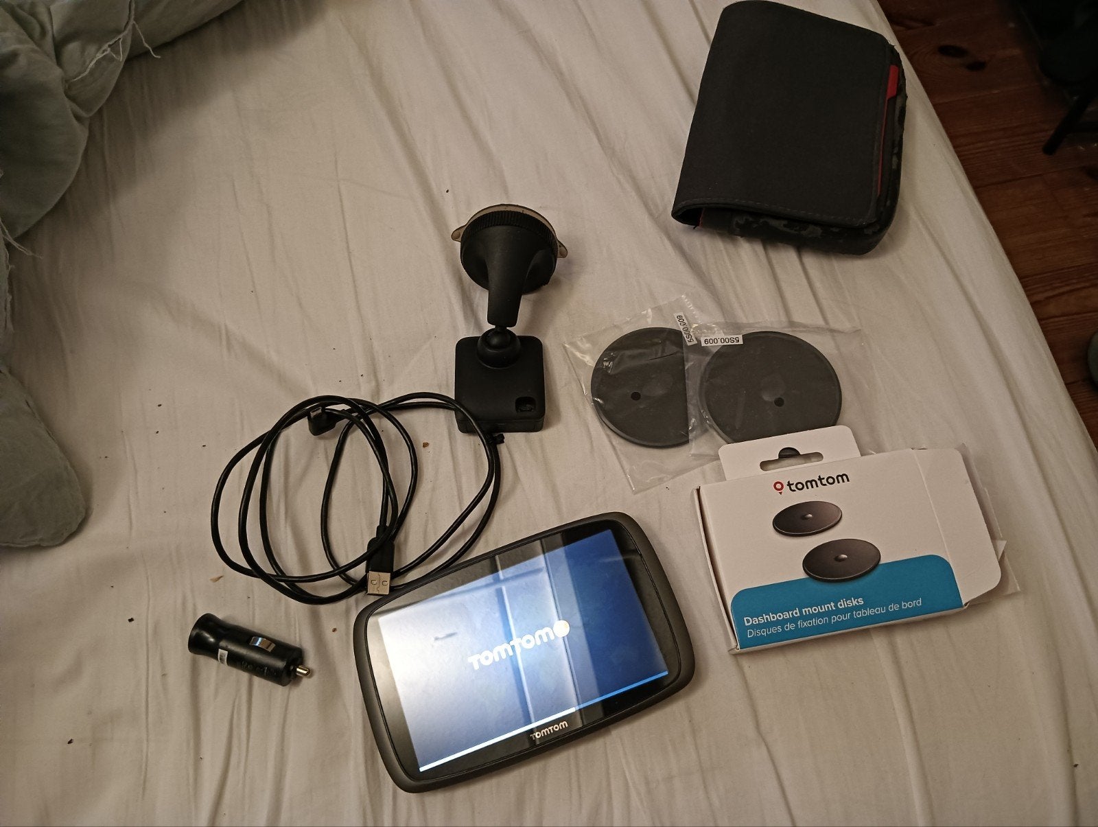 TomTom GO 600 navigatiesysteem met accessoires en recente ka, Ophalen of Verzenden, Gebruikt