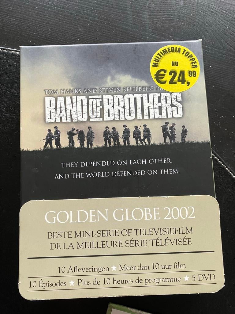 Band of Brothers DVD Boxset - Zo goed als nieuw, Cd's en Dvd's, Dvd's | Tv en Series, Vanaf 16 jaar, Boxset, Ophalen of Verzenden