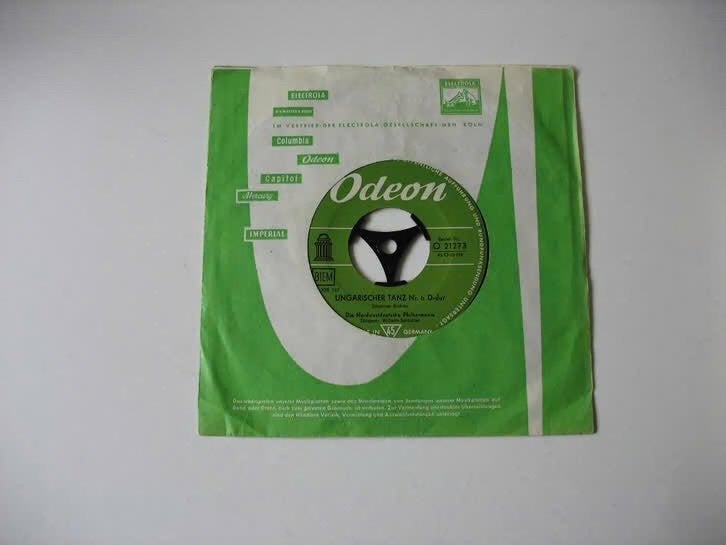 Johannes Brahms met ungarischer tanz, Ophalen of Verzenden, Gebruikt, 12 inch