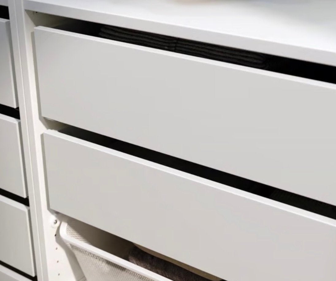 IKEA - PAX / KOMPLEMENT - lade 75x58 cm, wit, Ophalen, Gebruikt, 50 tot 100 cm, 3 of 4 laden