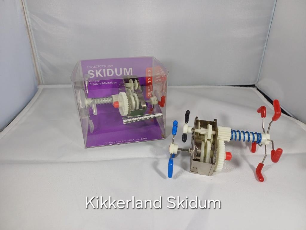 Kikkerland mechanisch speelgoed Skidum, Ophalen of Verzenden, Nieuw