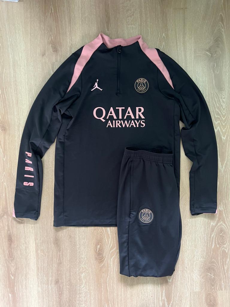 PSG trainingspak Jordan 24/25 maat 170/XS, Zwart, Jordan, Jordan, Ophalen of Verzenden