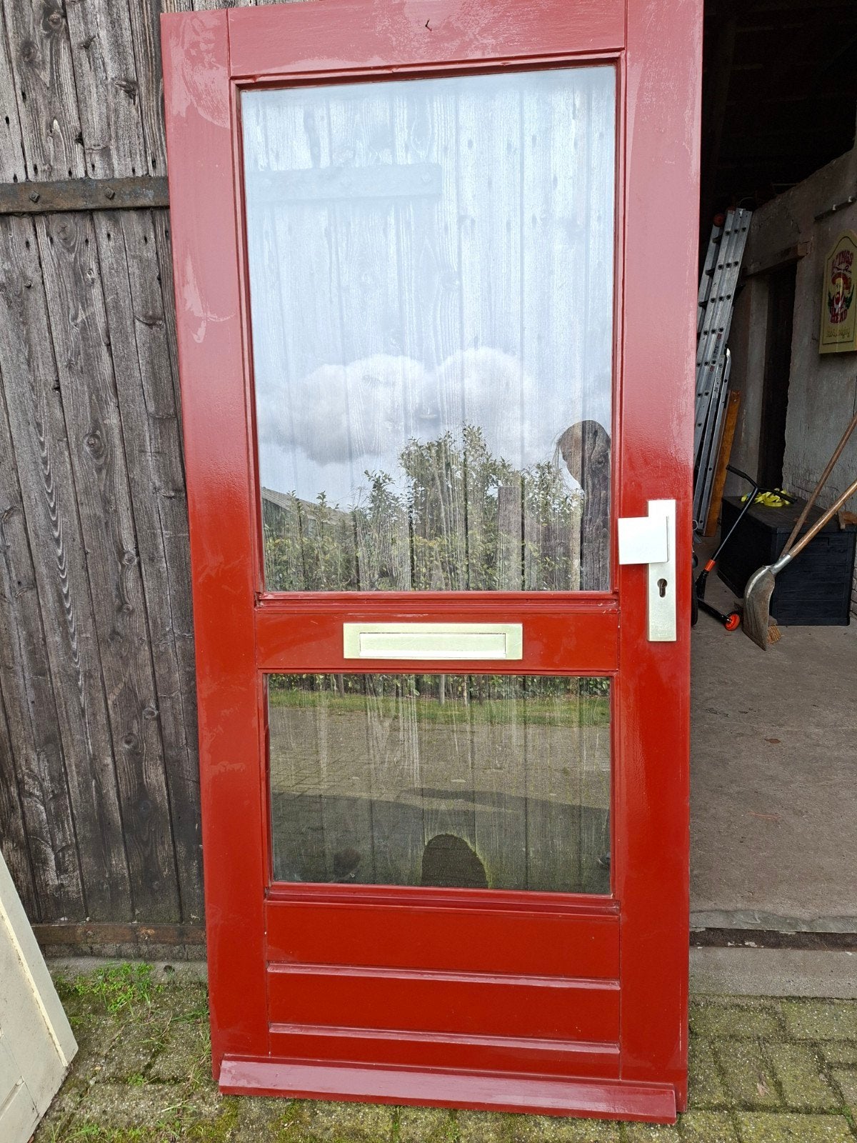 Buitendeur 93x201, Ophalen, Gebruikt, 80 tot 100 cm, Buitendeur