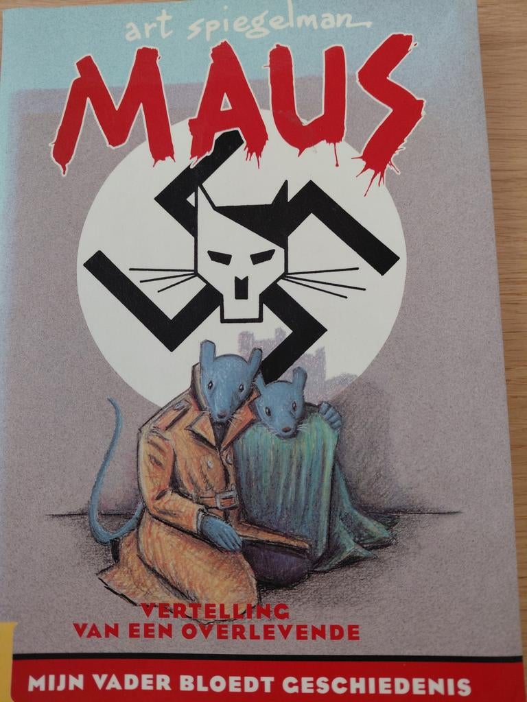 Maus - Art Spiegelman - Vertelling van een overlevende, Boeken, Eén stripboek, Ophalen of Verzenden, Gelezen, Art Spiegelman