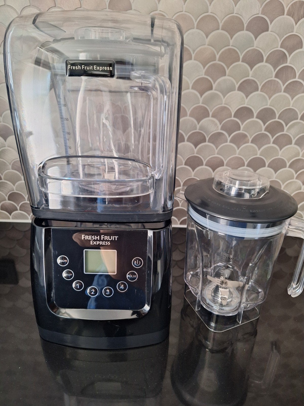 Fresh Fruit Express Powerblender voor smoothies en meer, Ophalen