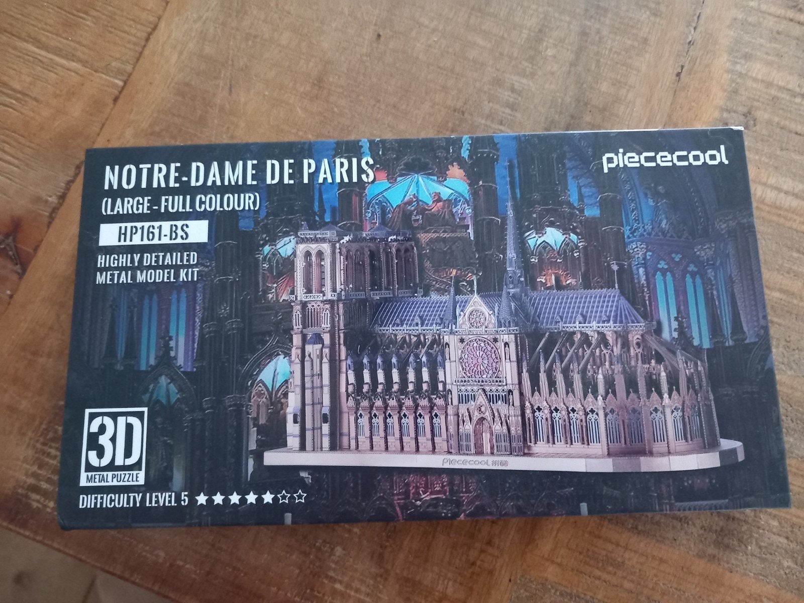 Notre-Dame de Paris 3D Metalen Puzzel, Ophalen of Verzenden, Nieuw