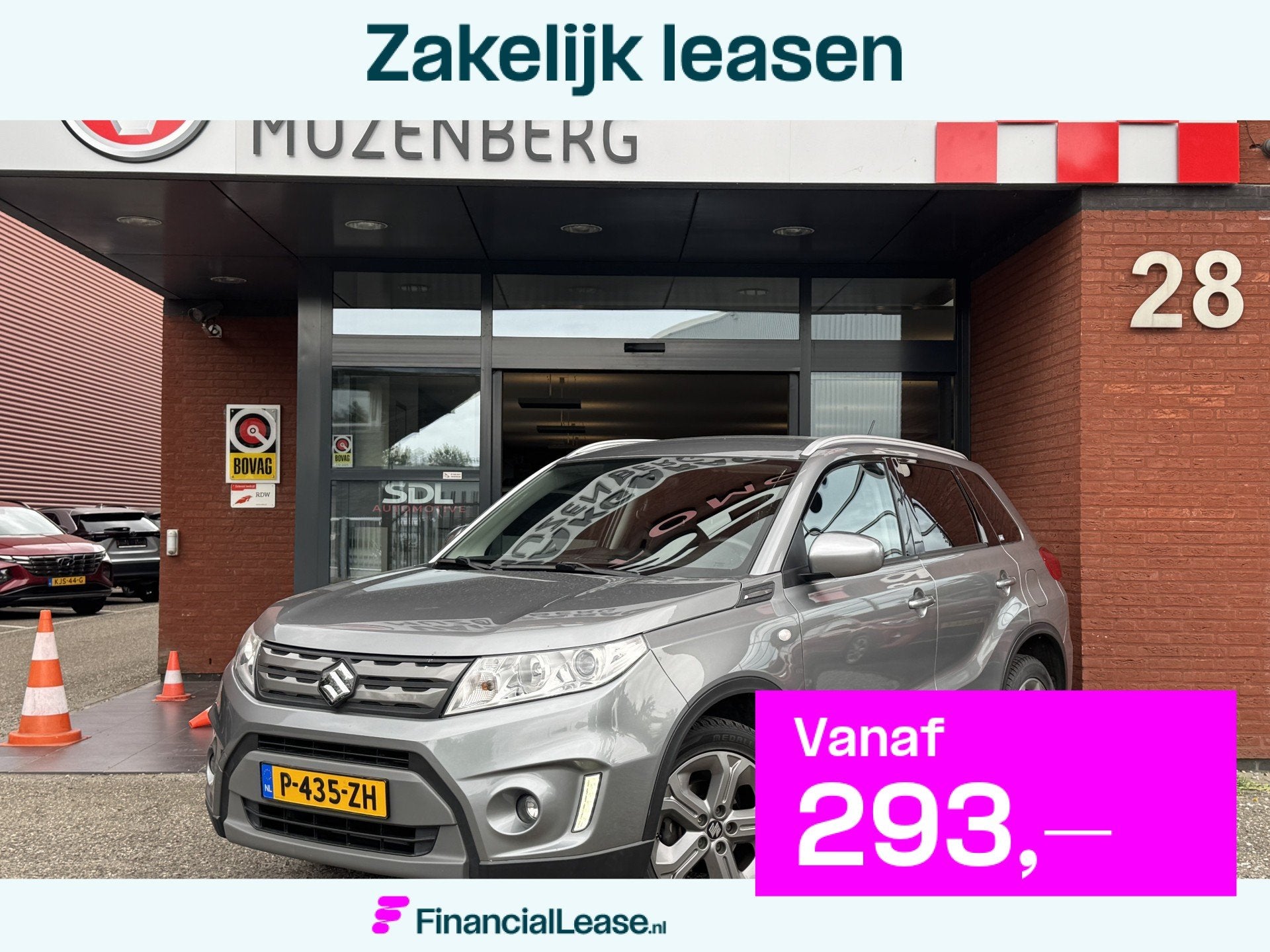 Suzuki Vitara 1.6 Exclusive // TREKHAAK // NAVI // CLIMA //, Dealer onderhouden, Stof, Gebruikt, 4 cilinders
