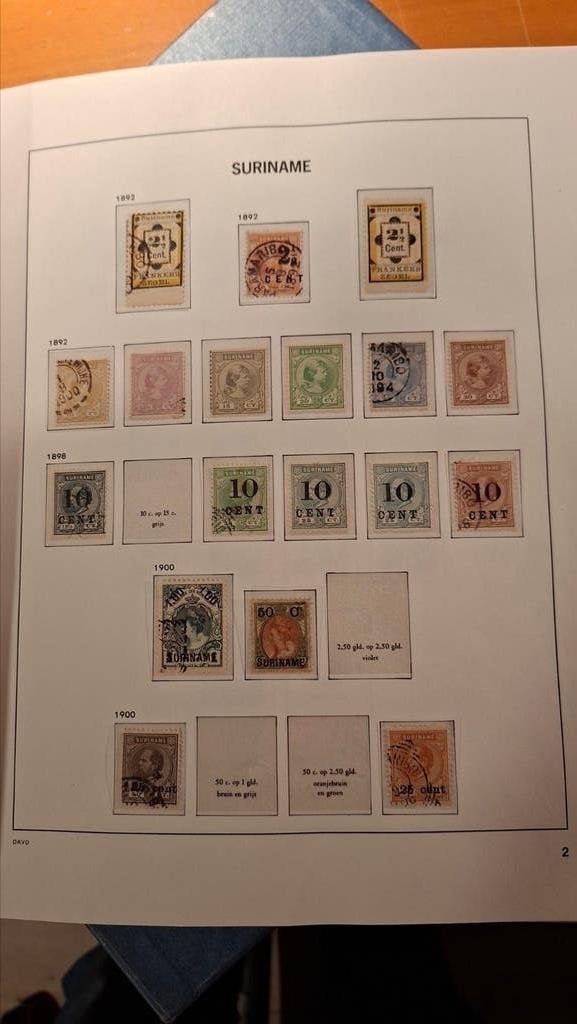 Suriname 1873tm1975 incl bob., Postzegels en Munten, Ophalen of Verzenden, Nederland