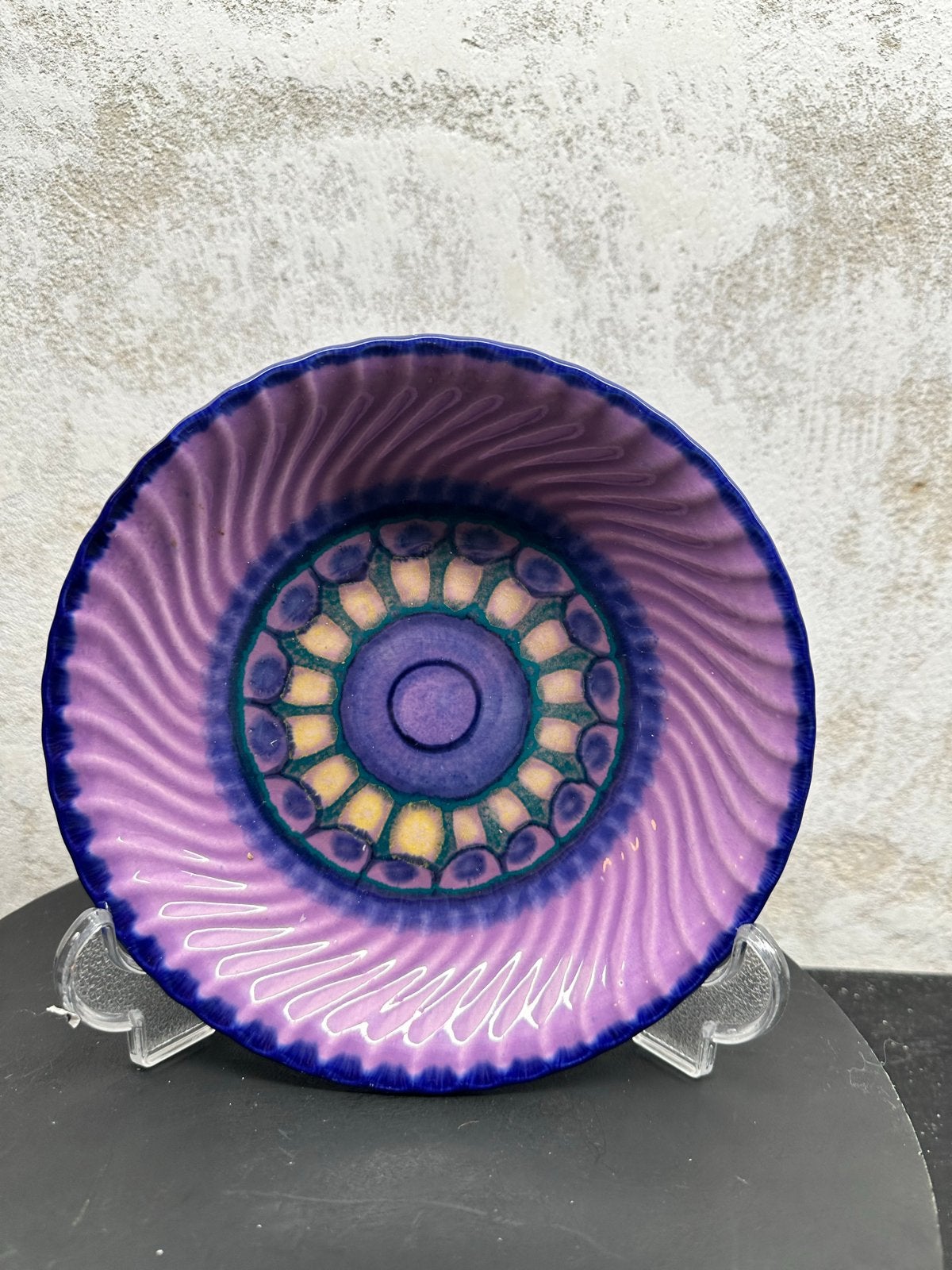 Flora Holland Paarse Keramische Schaal - Uniek Design, Antiek en Kunst, Ophalen of Verzenden
