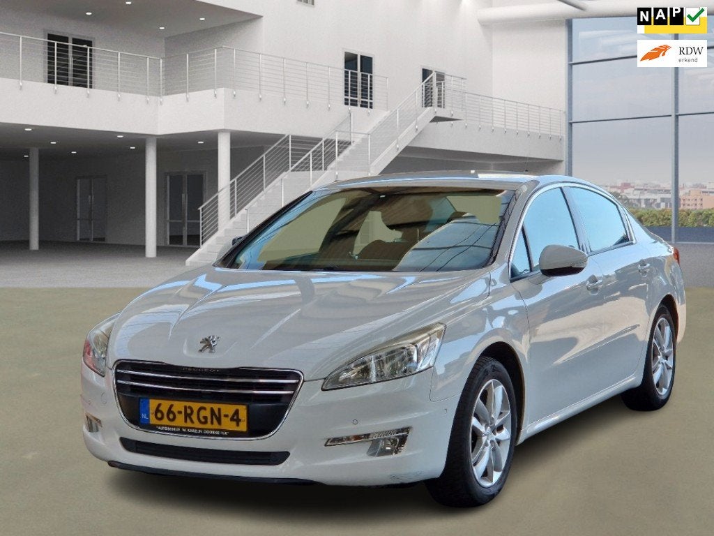 Peugeot 508 1.6 THP Active, Auto's, Peugeot, Voorwielaandrijving, Euro 5, Gebruikt, Wit